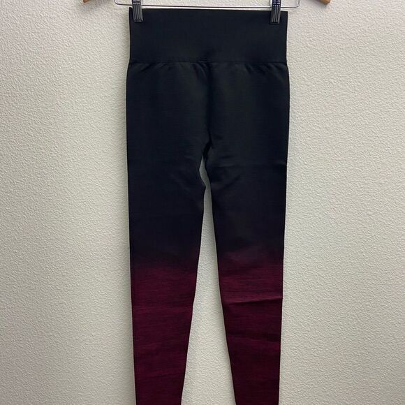 CODEFIT Yoga PowerFlex Dryfit L/XL Wine Ombre Compression Legging - Picture 6 of 6